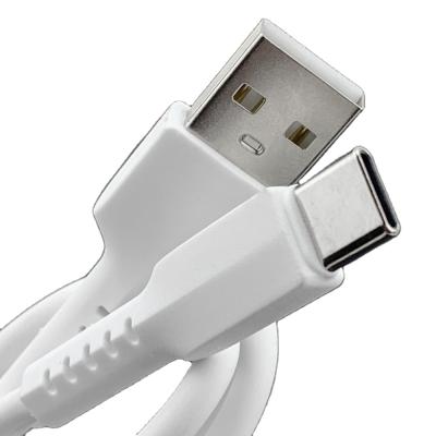 China Mobile Phone Factory Directly Supply 1.5m Type C Cable Type C USB To Male USB 2.0 Charger Cable White Color for sale