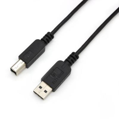 China Black High Quality Printer Cable 1.5m USB 2.0 COMPUTER A Male To Type B Male USB 2.0 Cable for sale