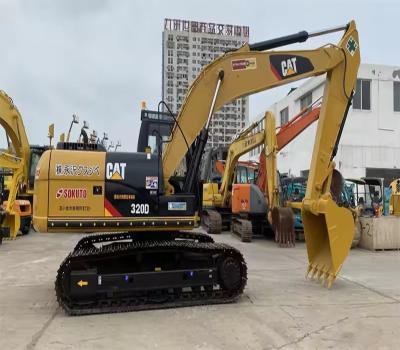 China Modelo de motor CAT C6.4ACERT Excavadora de segunda mano Cate CAT320D Excavadora de tipo de rastreo Excavadora usada en venta