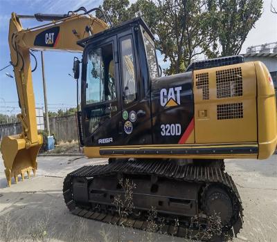 Cina 20 tonnellate Used Cat Excavators 103kw Used Excavator Cat C6.4ACERT motore CAT320D in vendita