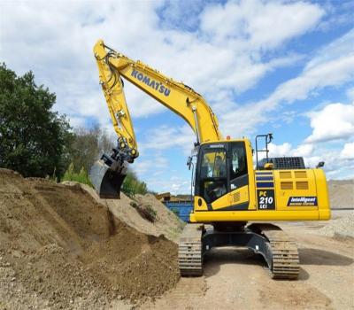 China Voorbehouden Komatsu 210 graafmachine 37500KGs Gebruikte graafmachine Te koop