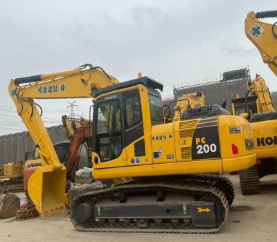 China 20700 KG Tweedehands Warm verkoop Komatsu Graafmachine Pc200LC met Komatsu SAA6D107E-1 Motor model Te koop