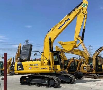 Κίνα Εκσκαφέας PC200 Komatsu που χρησιμοποιείται με 6 κύλινδροι προς πώληση