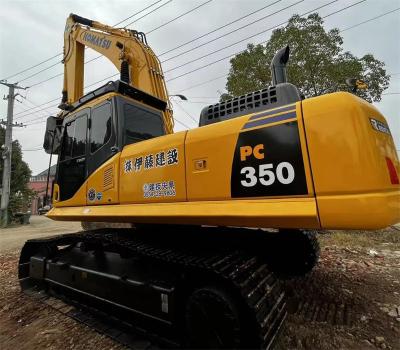 China Aanpassing Gebruikte Crawler Excavator PC350LC-7 Tweedehands Digger Te koop