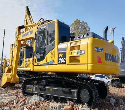 中国 前もって所有された PC200-8 掘削機 KOMATSU 中古 ミニ掘削機 販売のため