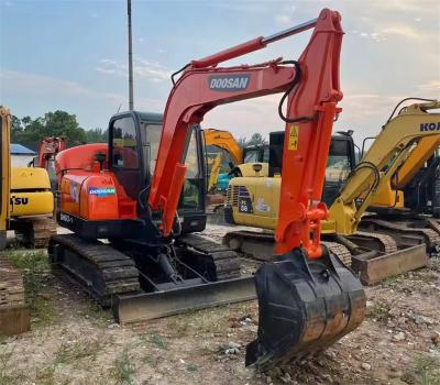 China Refurbished Doosan Hydraulic Excavator DH60-7 Max Digging Height 9660mm for sale