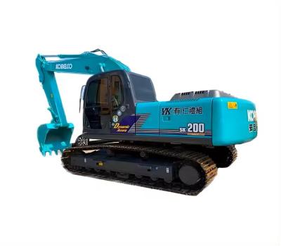 China 2015 year 20600kg Blue Second--Hand Kobelco Excavators Sk200 with Hino Hino J05E Engine model for sale