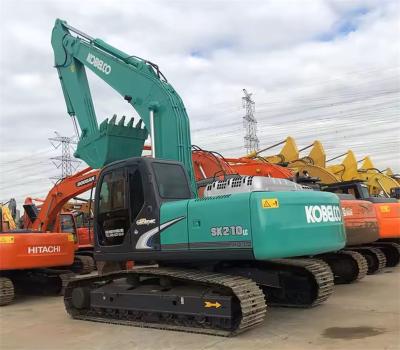 China Second-hand Green Kobelco Hydraulic 21200kg Excavator 118kw power with Bucket capacity 1.0m³ for sale