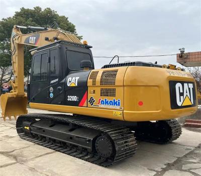 China 20930kg Crawler type Second-hand Cate Excavator 320D  Hydraulic with Engine modelCAT C6.4ACERT for sale