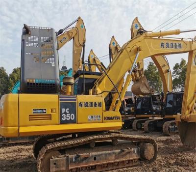 China Originele verf Gebruikte graafmachine 35 ton Gebruikte graafmachine Komatsu PC350 Te koop