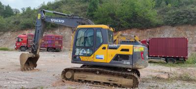 China Yellow 3100h Usage  Second Hand Vollvo EC140D Hydraulic Crawler  Excavator with D3.8E Engine Model for sale