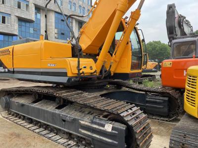 China Cummins Motor Excavator Digger Hyundai 220-9s 5-10 metros Altura de descarga Bom estado 50 toneladas Peso operacional à venda