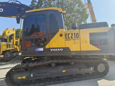 China Potência de 123kw18100kg Vollvo EC210D Excavadora hidráulica com motor D5E à venda