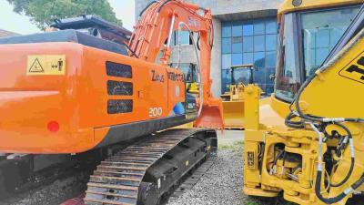 China Good condition 19400KG Orange Second-hand Hitachi Excavator Zx200 with  3.4/5.5km/h  Walking Speed for sale