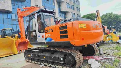 China Good condition  19400KG Orange Second-hand  Hitachi Excavator Zx200 with ISUZU AA-6BGIT Engine for sale