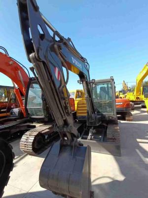 China Second Hand Factory price 6 tons Mini Vollvo EC60C  Hydraulic Crawler Excavator for Utility Installation for sale