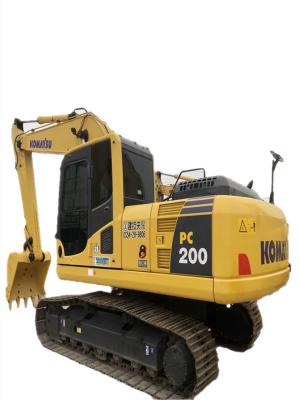 China Second-Hand Komatsu PC200LC-8M0 Bagger 5,7m Bohrlänge mit nachgekühltem Motor zu verkaufen