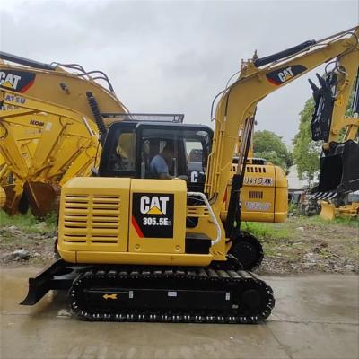 China Cat305.5e2 En buen estado Excavadora original de marca Cat Excavadora de excavadora usada CAT305.5E2 en venta