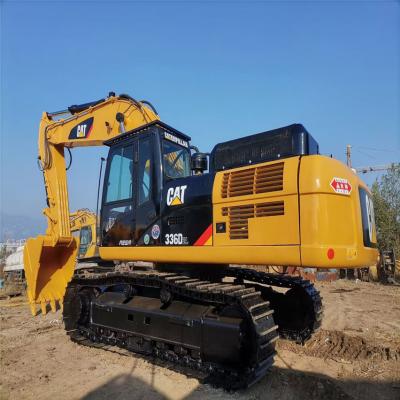 China Gebraucht Cat 336 Crawler Bagger für Schaukelbauprojekte Cat 336D2 36 Tonnen Bagger Schwere Baumaschinen zu verkaufen