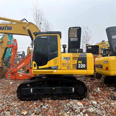 China 129 kW Gebruikte Komatsu Pc220-8 In goede staat Japan Import Gebruikte Komatsu graafmachine Te koop