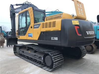 China Warm verkaufte gebrauchte Originalfarbe VOLVO EC210D Bagger in gutem Zustand zu verkaufen