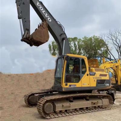 Chine Temps de travail réduit Machines de creusement moyennes Excavateur Volvo EC210BLC utilisé à vendre