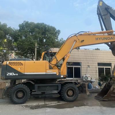 China Used Pre-Owned Hyundai 210W-9 Wheeled Excavator - Versatile and Dependable Earthmoving Machinery for sale