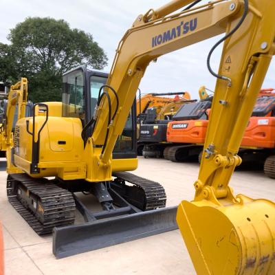 China 2019 Gebruikte mini Komatsu PC56 graafmachine voor internationale handel te koop Te koop