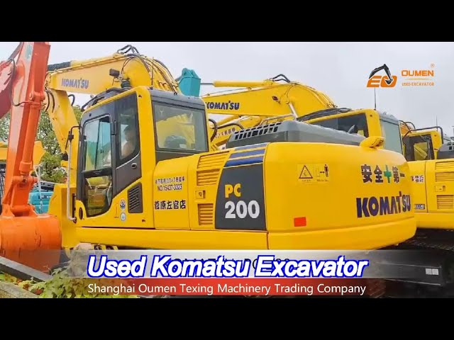 japan 30 ton second-hand hydraulic excavator komatsu pc300-8mo