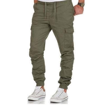 China Best Selling Army Green Mens Viable Wholesale Custom Cargo Pants With 6 Pockets for sale