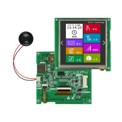 China DACAI 4.0 Inch 4.0 Inch Resistive Serial Port Screen Medical Grade TFT LCD for sale