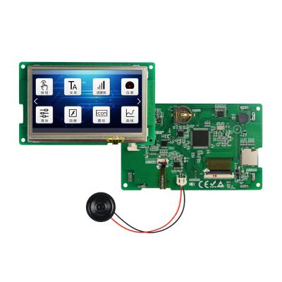 China 4.3 Inch 4.3 Inch TFT LCD Screen+Controller Board For Car Navigator for sale