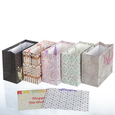 China Recycled Materials Customize Design Kraft Fancy Shopping Paper Bag Printing Gift Custom OEM Craft Gsm Item Time Industrial Surface Packaging Pcs for sale