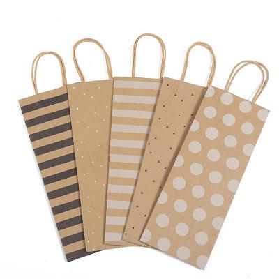 China Recycled Materials Customize Design Kraft Fancy Shopping Paper Bag Printing Gift Custom OEM Craft Gsm Item Time Industrial Surface Packaging Pcs for sale