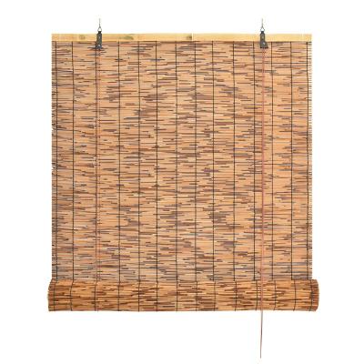 China Original UV Eco-friendly Curtain Sunshade Resistance Insect Repellent Rust Proof Tubular Curtain Roll for sale