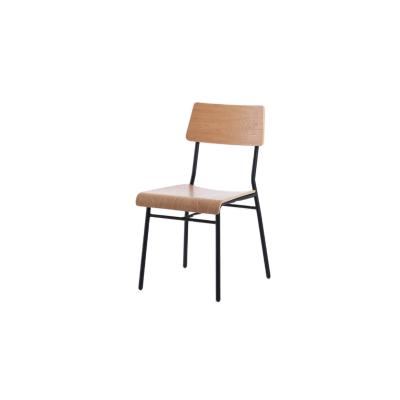 China Modern Nordic Design Simple Style Metal Dining Chair for sale