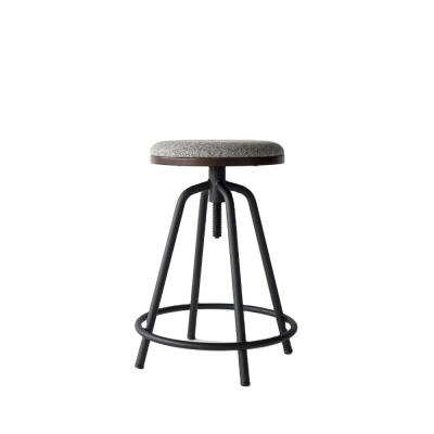 China Modern Swivel Low Bar Chair Modern Stools With Comfort Cushion for sale