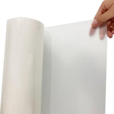 China Water Soluble Low Cost PET Transfer Film Transparent Heat Transfer For Inkjet PET Film for sale