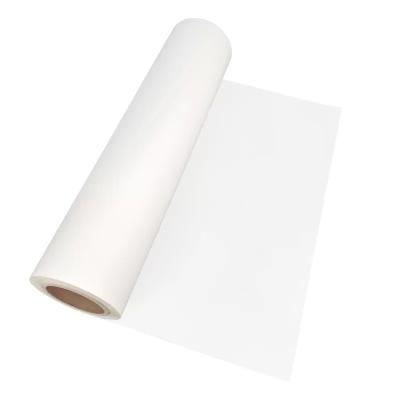 China Printable Apparel Free Sample 60CM*100M DTF Printer Film Cold Tearing PET Film For CMYK+White Ink Digital Inkjet Printer for sale