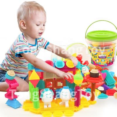 China Construction Toy China Supplier Customized Colorful Logo Learning Educational Building Cartoon Blocks Toys For Children for sale