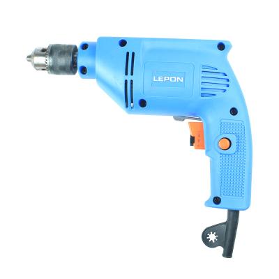 China High Quality Lepon 400W Electric Hand Drill 10mm Drilling Machine For Woodworking LP-ED10B for sale