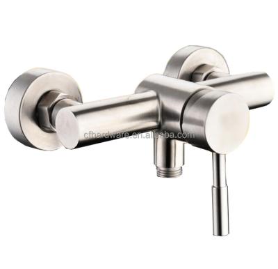 China With SUS304 Thermostatic Wall Mounted Stainless Steel Bathtub Bathroom Mixer Tap Water Tap Sliding Bar And Shower Valve for sale