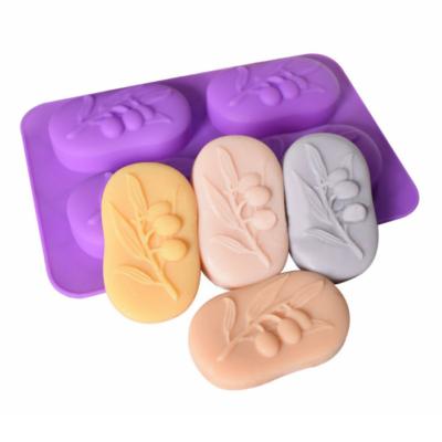 China Cake Novel 2021 Handmade Silicone Soap Molds For Cakes Bread Ice Cream Jelly And Soap Molds for sale