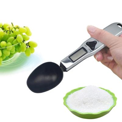 China 2022 New Design Digital Electronic Spoon Scale Hot Kitchen 500g/0.1g Mini Baking Tool C Plastic Measuring Weight Measuring Amazon Selling Products for sale