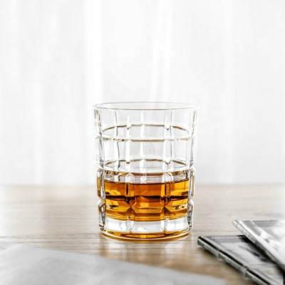 China CLASSIC Unleaded Crystal Old Fashioned Whiskey Glass Bourbon Rocks Tumbler for sale