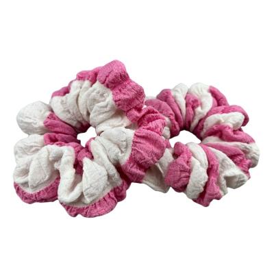 China Scrunchie Korean textured fabric hair tie version wash accessories spring summer children's hair accessories for sale