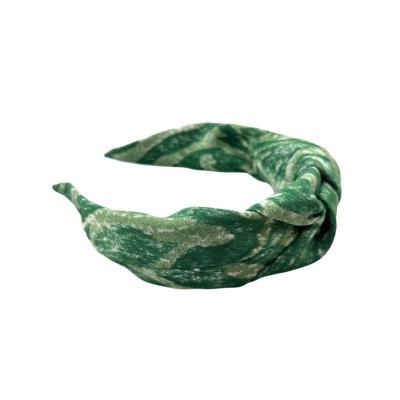 China HEADBAND fashion printed knot accessories for women summer sweatband yoga sweatband for women headband for sale