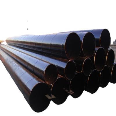 China Liquid Pipe Anti Corrosion FBE 3PE PU Coated Transmission Flax SSAW Liquid Steel Pipe for sale