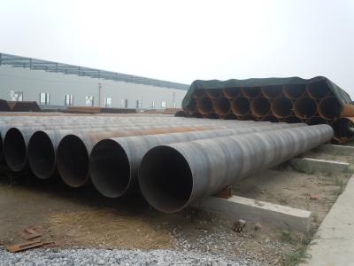 China Water Transmission ASTM A36 A570 A907 FBE 3PE Galvanized SSAW Steel Pipe Round for sale