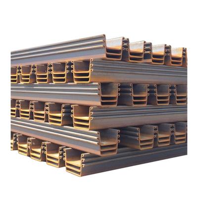 China Pile /pillng of sheet piling base steel plate for foundation steel plate pile for sale